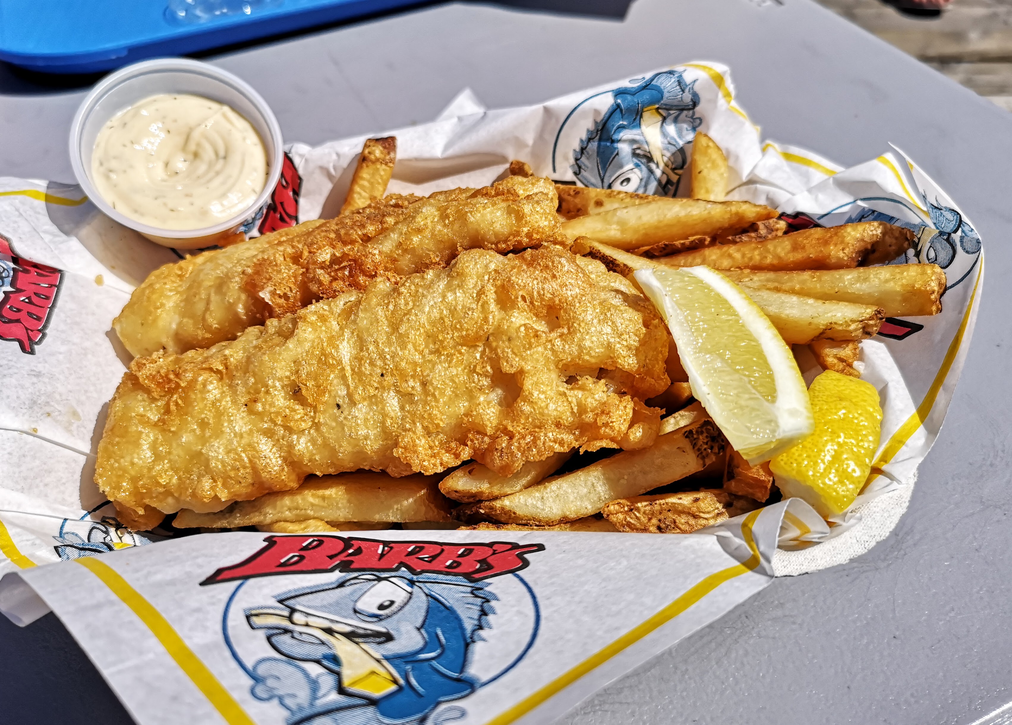 Yes! We're Eating Vegan Again! Qualicum Bay to Victoria Barb's Fish