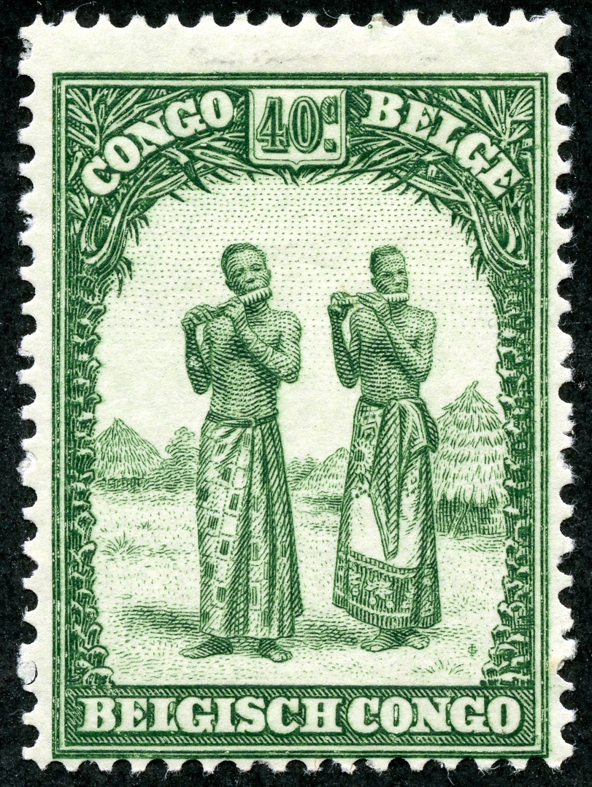 Big Blue 18401940 Belgian Congo Stamps Part II A closer look