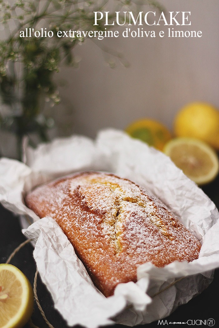 plumcake all'olio extravergine d'oliva e limone