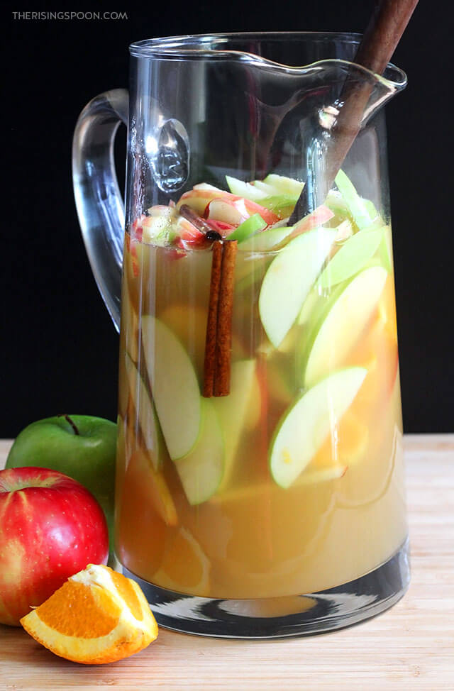 Apple Cider Sangria The Rising Spoon