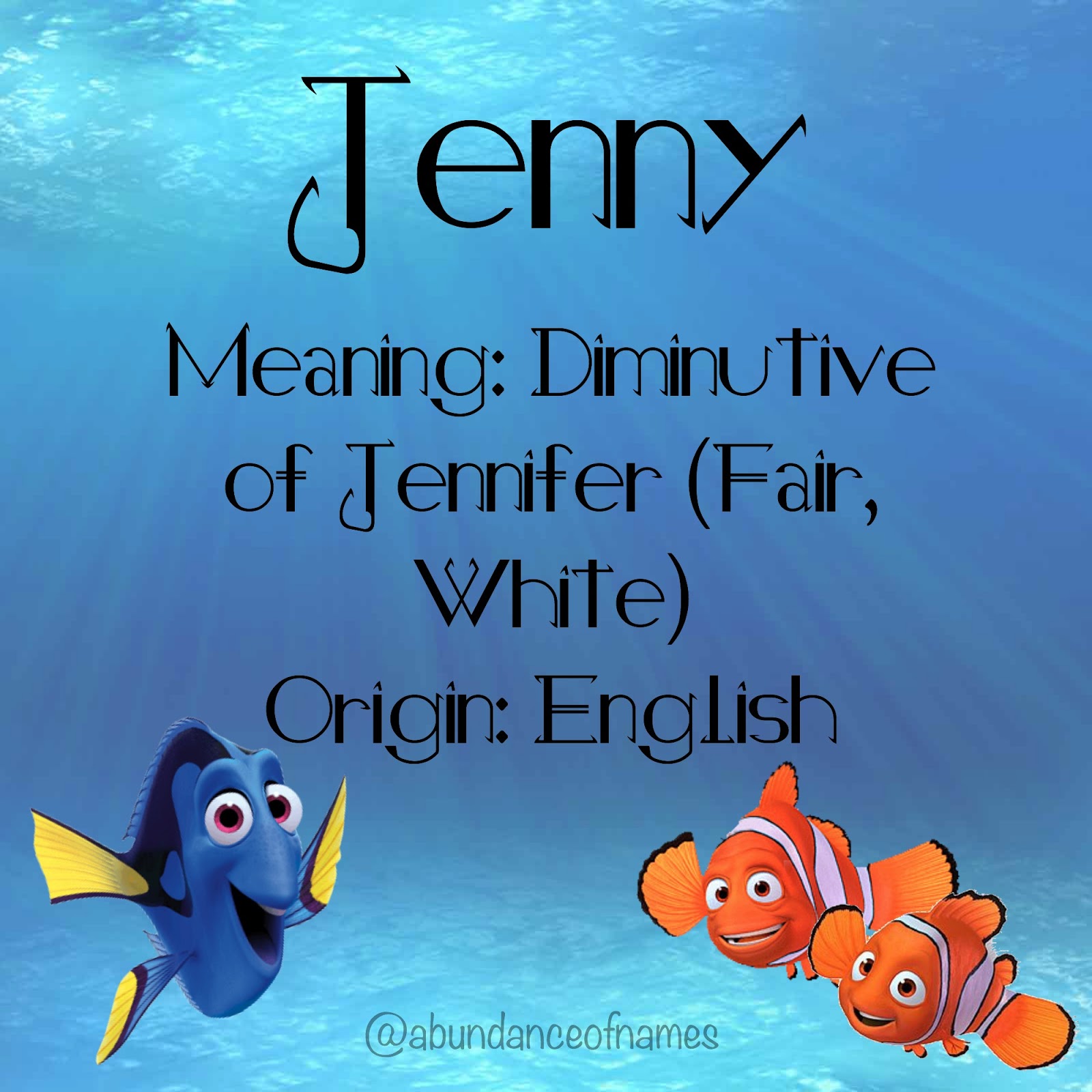 Ren's Baby Name Blog Finding Dory
