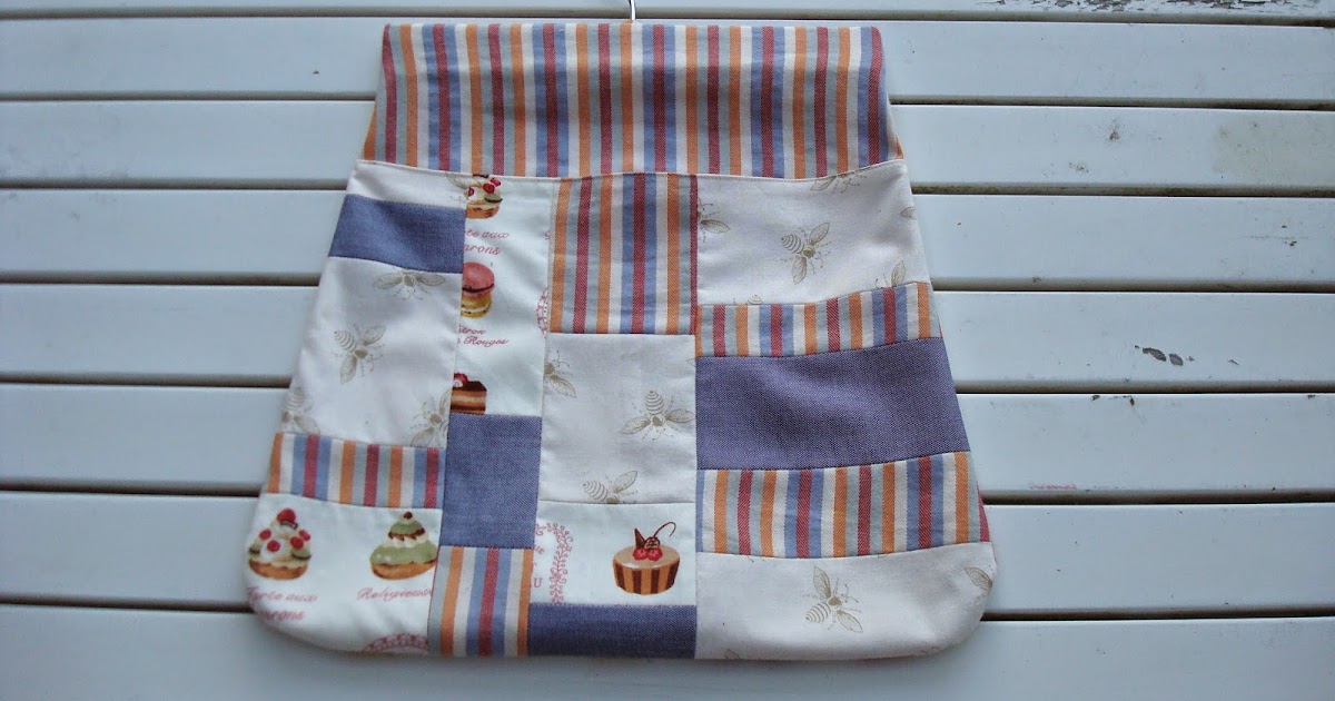 Oil and Thread Patchwork peg bag