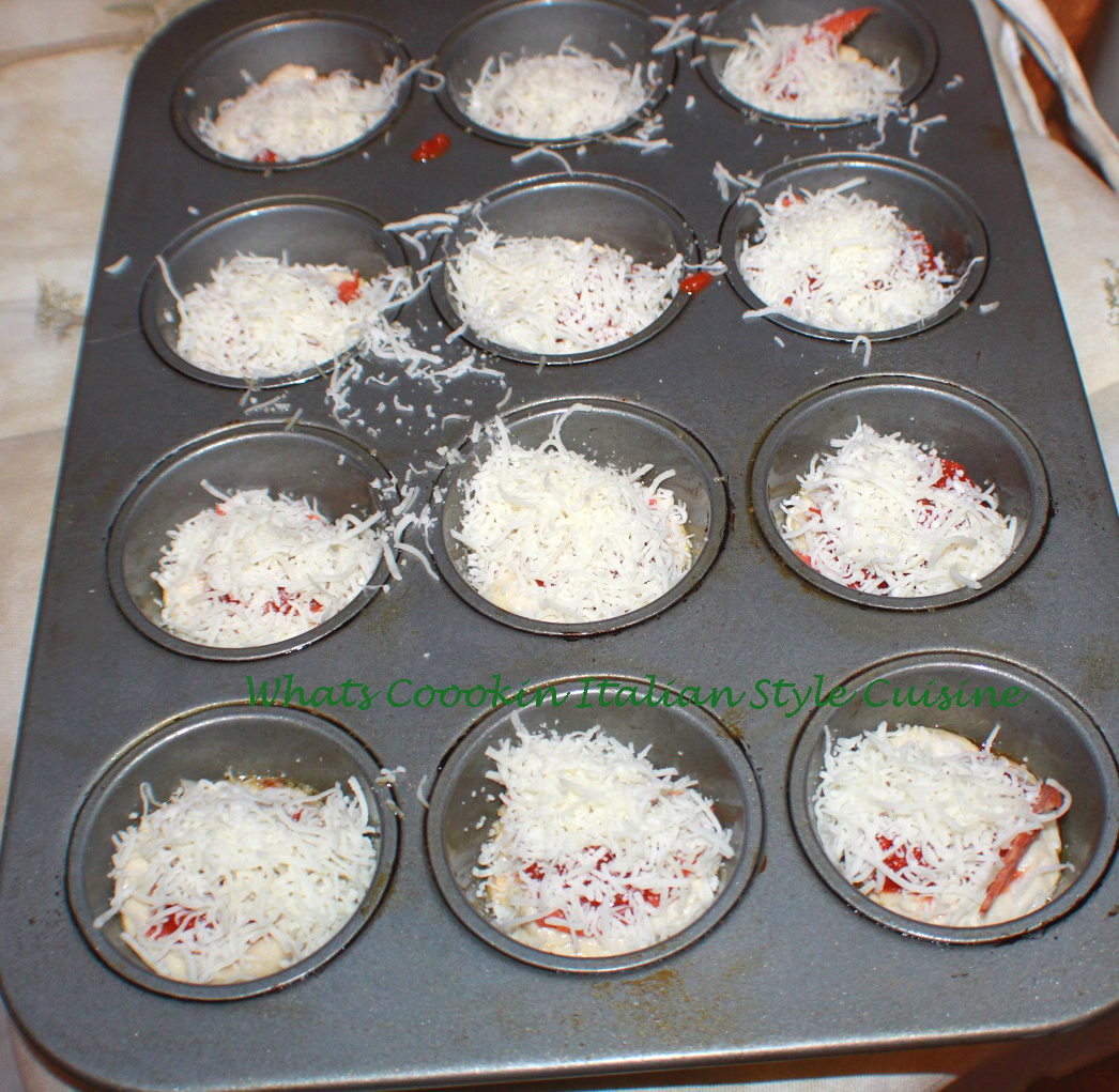 Pepperoni Pizza Cupcake What's Cookin' Italian Style Cuisine