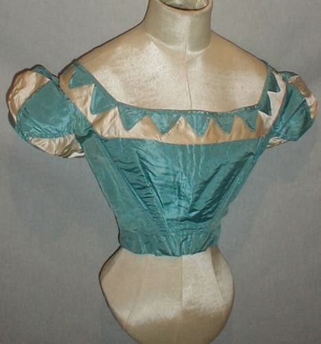 All The Pretty Dresses: Mid 1860's Evening Bodice