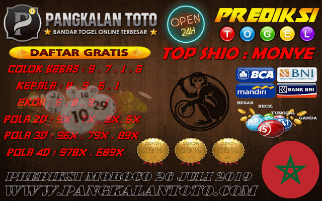 PREDIKSI TOGEL MOROCO 26 JULI 2019 BeritaBerita Viral