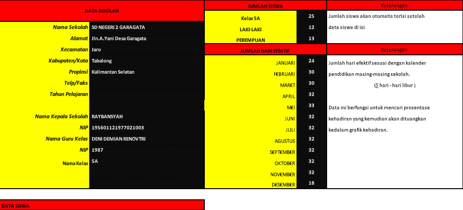 Download Cara Membuat Grafik Absen Siswa 2021 2022 2023 Gif