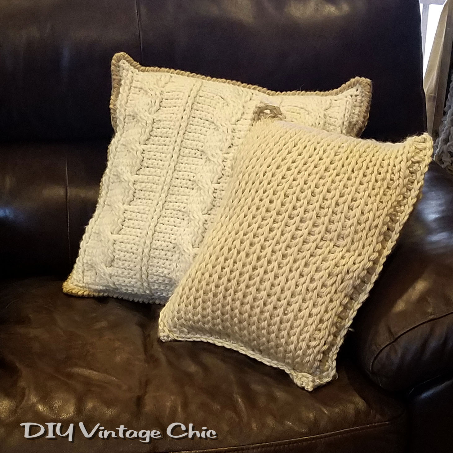 DIY Vintage Chic Crochet Pillows & More