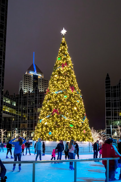Even if you are not much of an ice skater or have never set foot on the ice before, ice skating at the MassMutual Ice Rink at PPG Plaza should be on your to-do list when visiting Pittsburgh during the holiday season.
