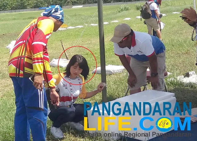 lutfi bidang logistik PON XIX Cabor Terjun Payung 