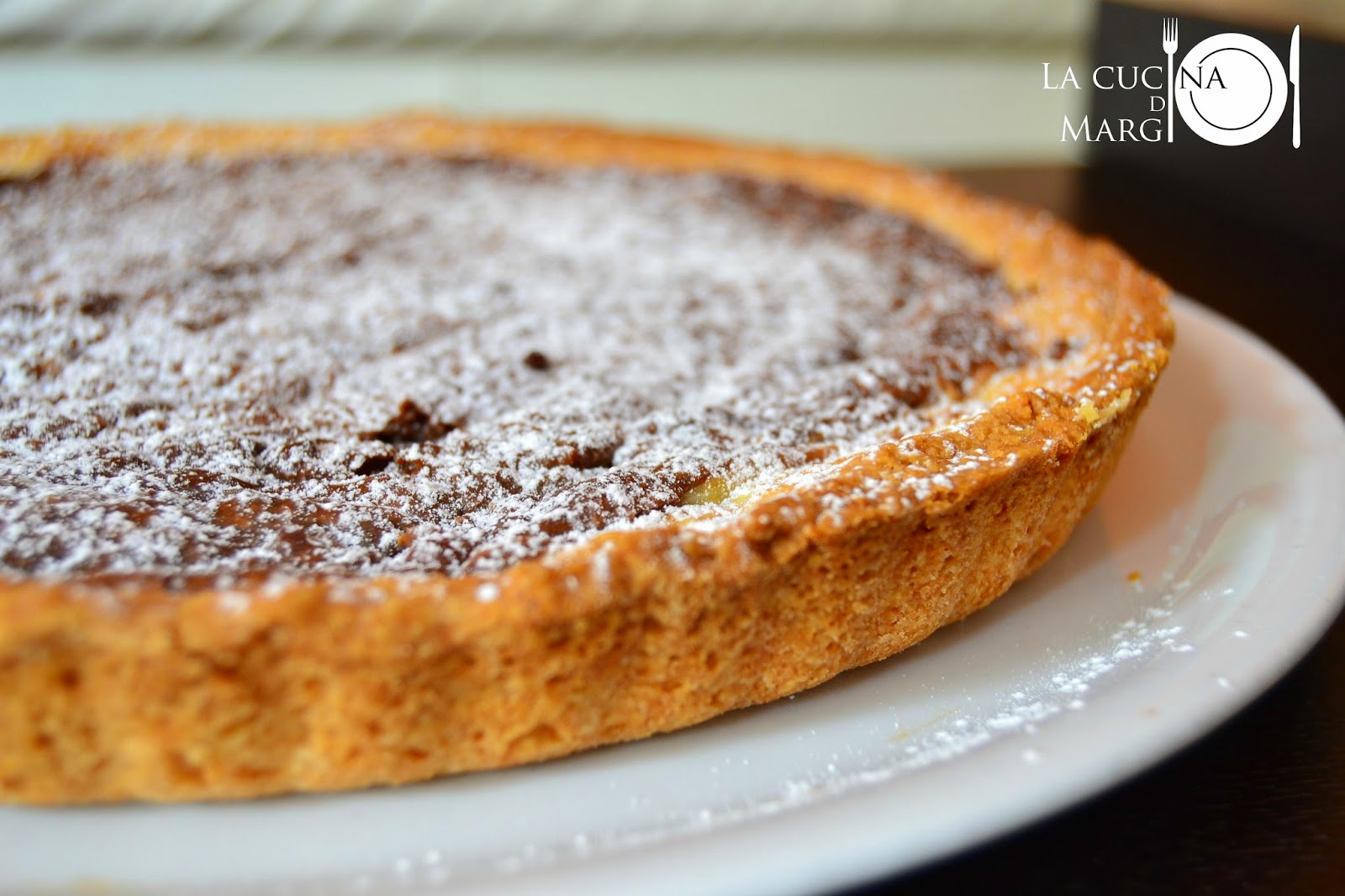 crostata con nutella e mascarpone