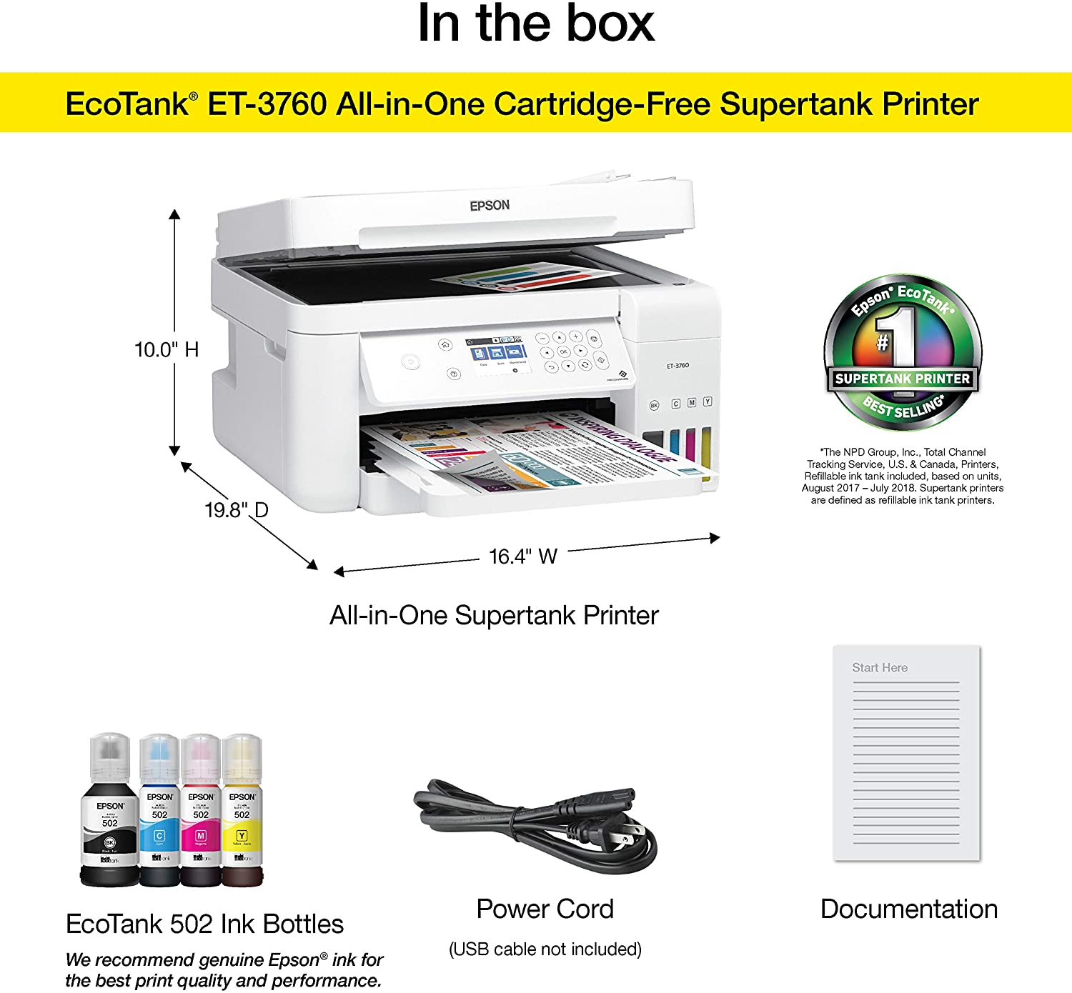 epson ecotank et 3760 review