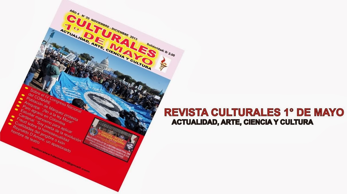 REVISTA CULTURALES 1°DE MAYO