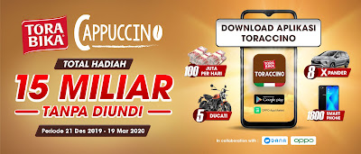 Promo Aplikasi Torabika Cappucino Berhadiah XPander dan Motor Ducati