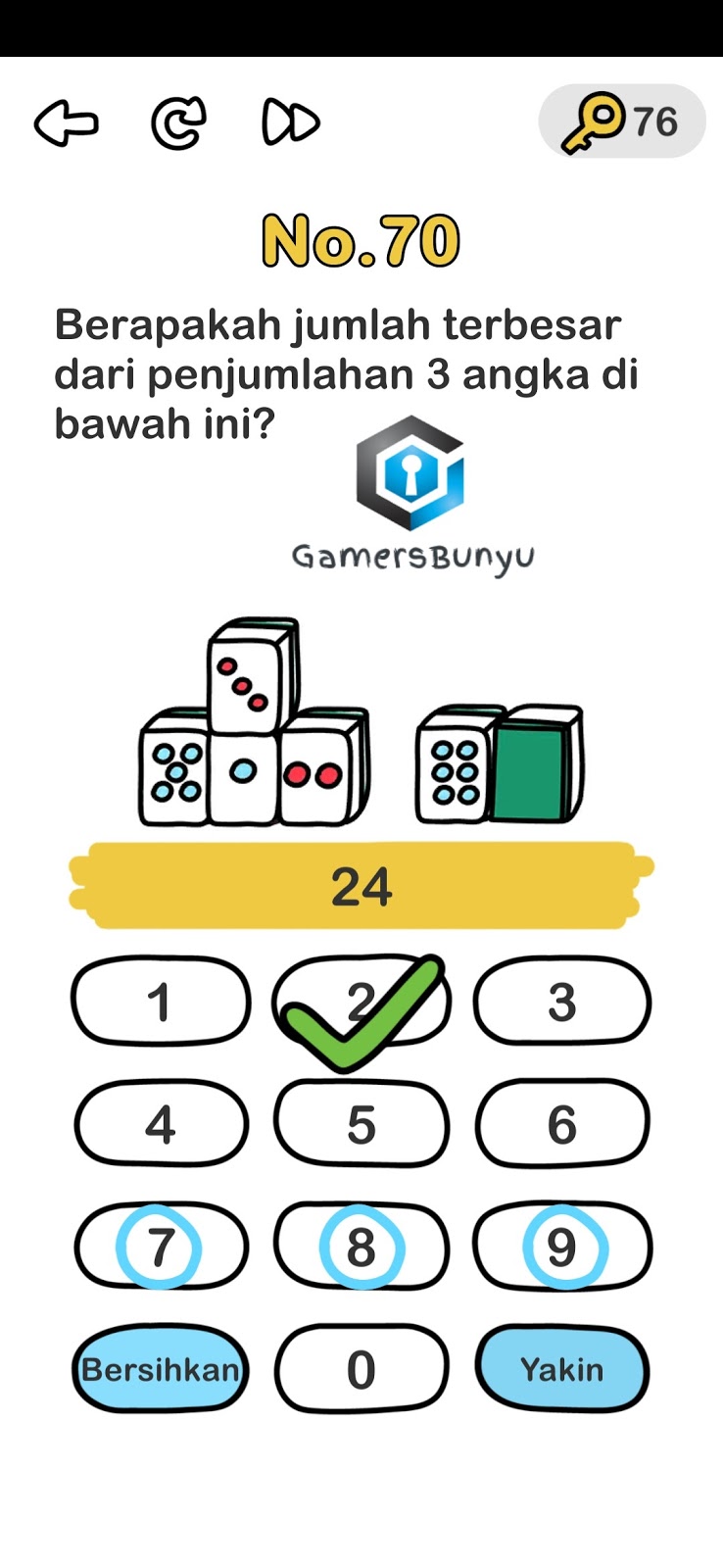Jawaban Brain Out Level 61 62 63 64 65 66 67 68 69 70 Gamers Bunyu