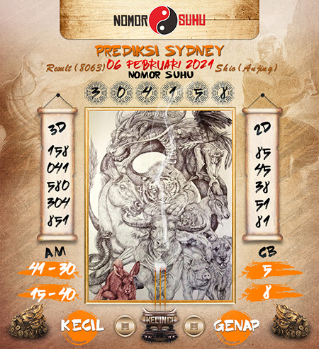 Prediksi Sydney Sabtu 06 Februari 2021 Syair Sdy Jitu Prediksitogel Jp