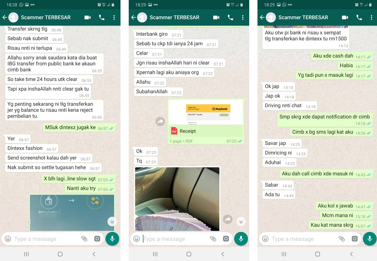 Scammer Whatsapp : R2a Hehxjm5uqm / Scammer.info is the #1 scambaiters