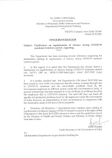 Orders for leave during covid 19 pandemic by Government of India ਕੋਵੀਡ 19 ਮਹਾਂਮਾਰੀ ਦੇ ਦੌਰਾਨ ਇਲਾਜ ਜਾਂ ਹਸਪਤਾਲ ਵਿੱਚ ਦਾਖਲ ਹੋਣ ਦੀ ਛੁੱਟੀ ਬਾਰੇ ਹੁਕਮ ਜਾਰੀ ਕੀਤੇ 8 NEWSPATIALA%2B%25282%2529 -