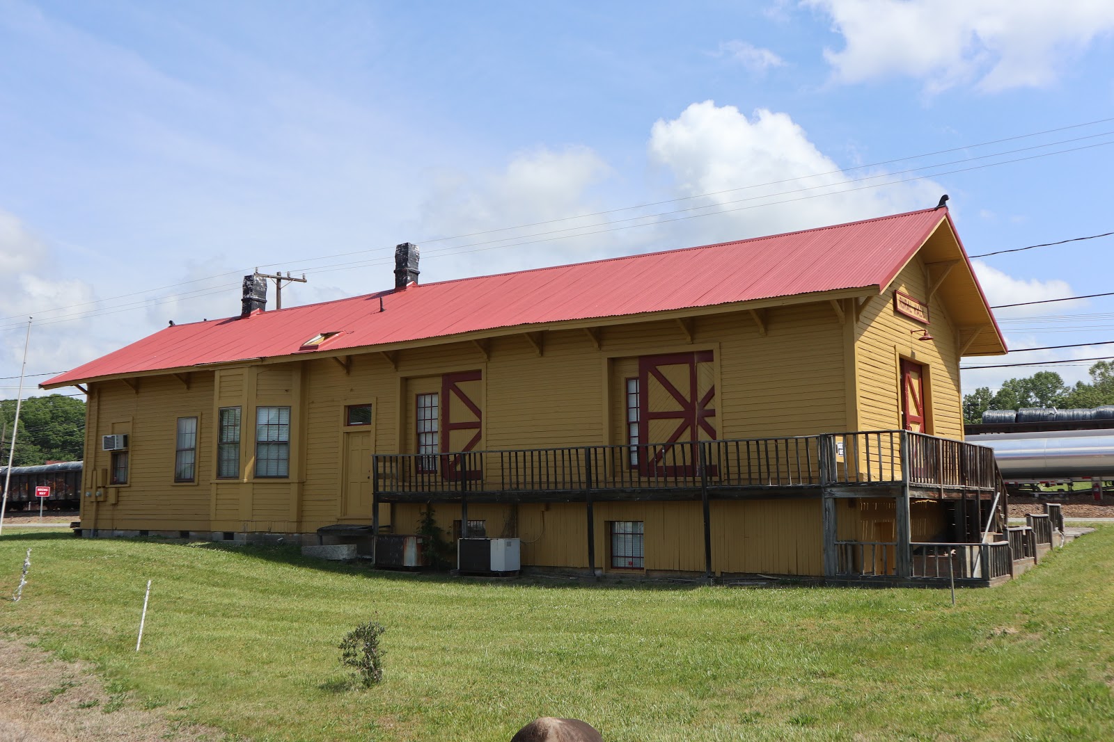 The Model Railroader's Notebook The Rural Hall North Carolina Depot on