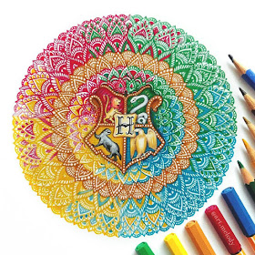01-Harry-Potter-Hogwarts-Student-Houses-Gyöngyi-Szabó-Bright-and-Colorful-Mandala-Drawings-www-designstack-co