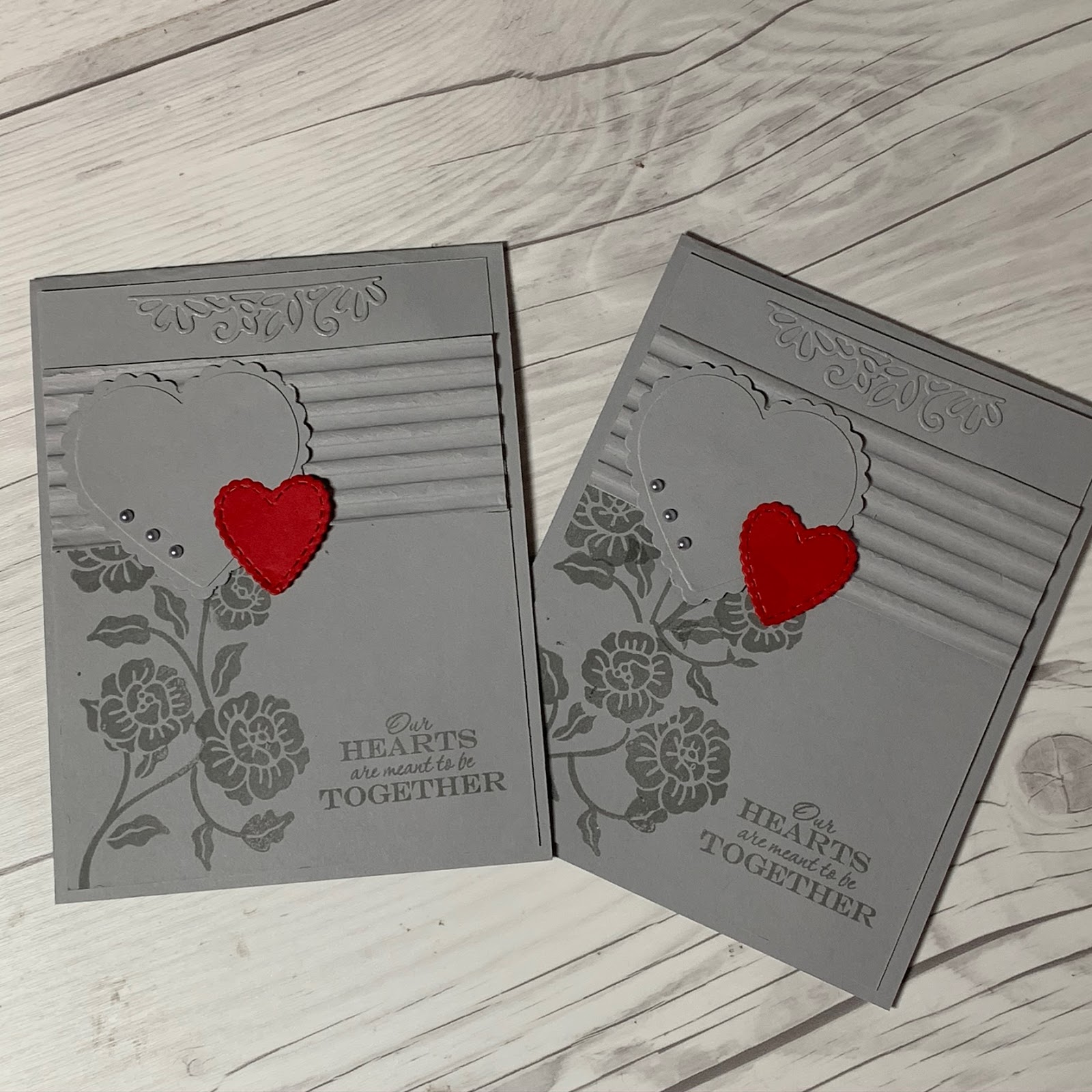 Valentine Card Ideas using Heart To Heart Stamp Set from Stampin' Up