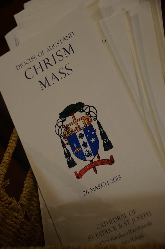 Liturgy Auckland Chrism Mass? Never heard of it?