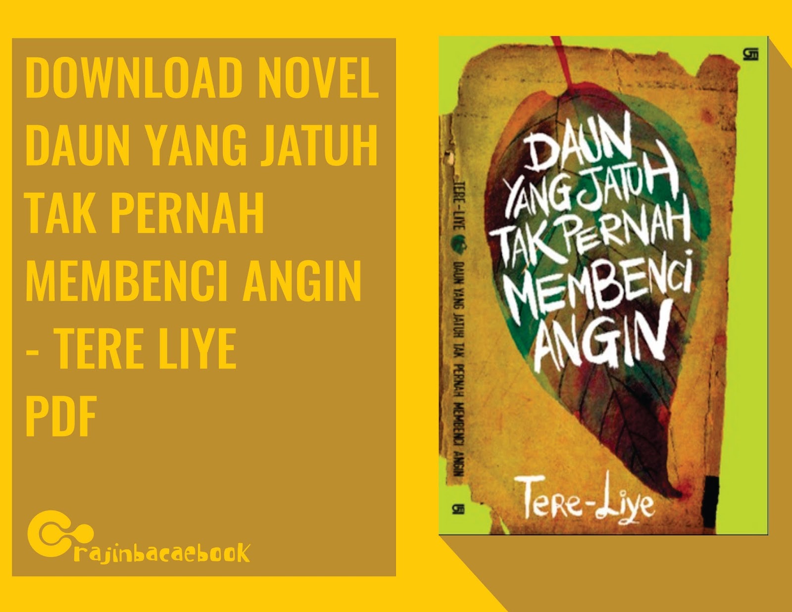 Download Ebook Gratis Tere Liye Daun Yang Jatuh Tak