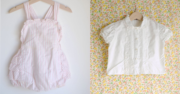 hart + sew | Vintage Baby Clothing: shop update