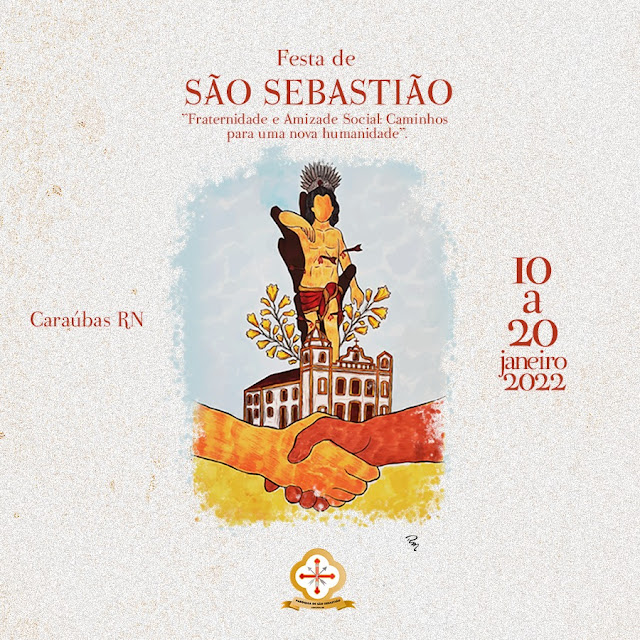 Paróquia de Caraúbas apresenta a Arte Oficial da Festa de São Sebastião 2022