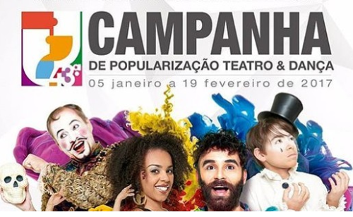 #Recomendo - 43ª Campanha de Popularização do Teatro e da Dança 