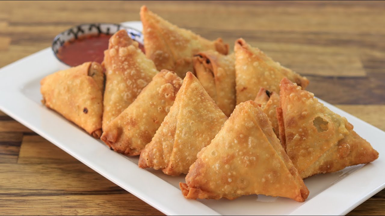 Onion Samosa Recipe LEBANESE RECIPES