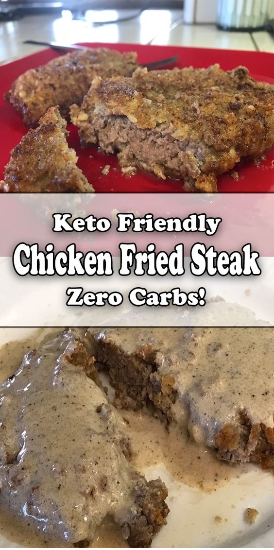 Keto Chicken Fried Steak