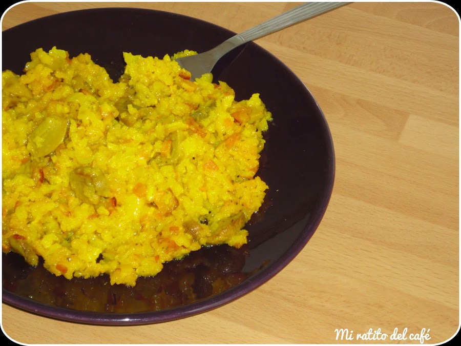 Risotto a la carbonara