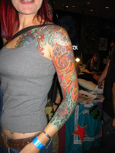 While choosing arm body art for girls styles check if it truly symbolizes 