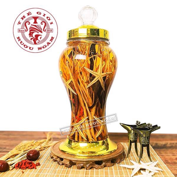 Bình Cá Ngựa 3 Lít (Có Hộp Gỗ)
