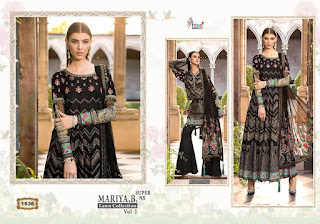 Shree fab Maria B Lawn 2 Super Nx Pakistani Suits Collection