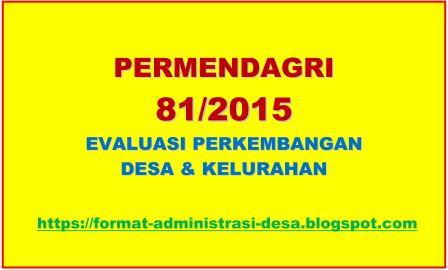 Download Permendagri 81 Tahun 2015 Dan Lampiran Pdf Dan Doc