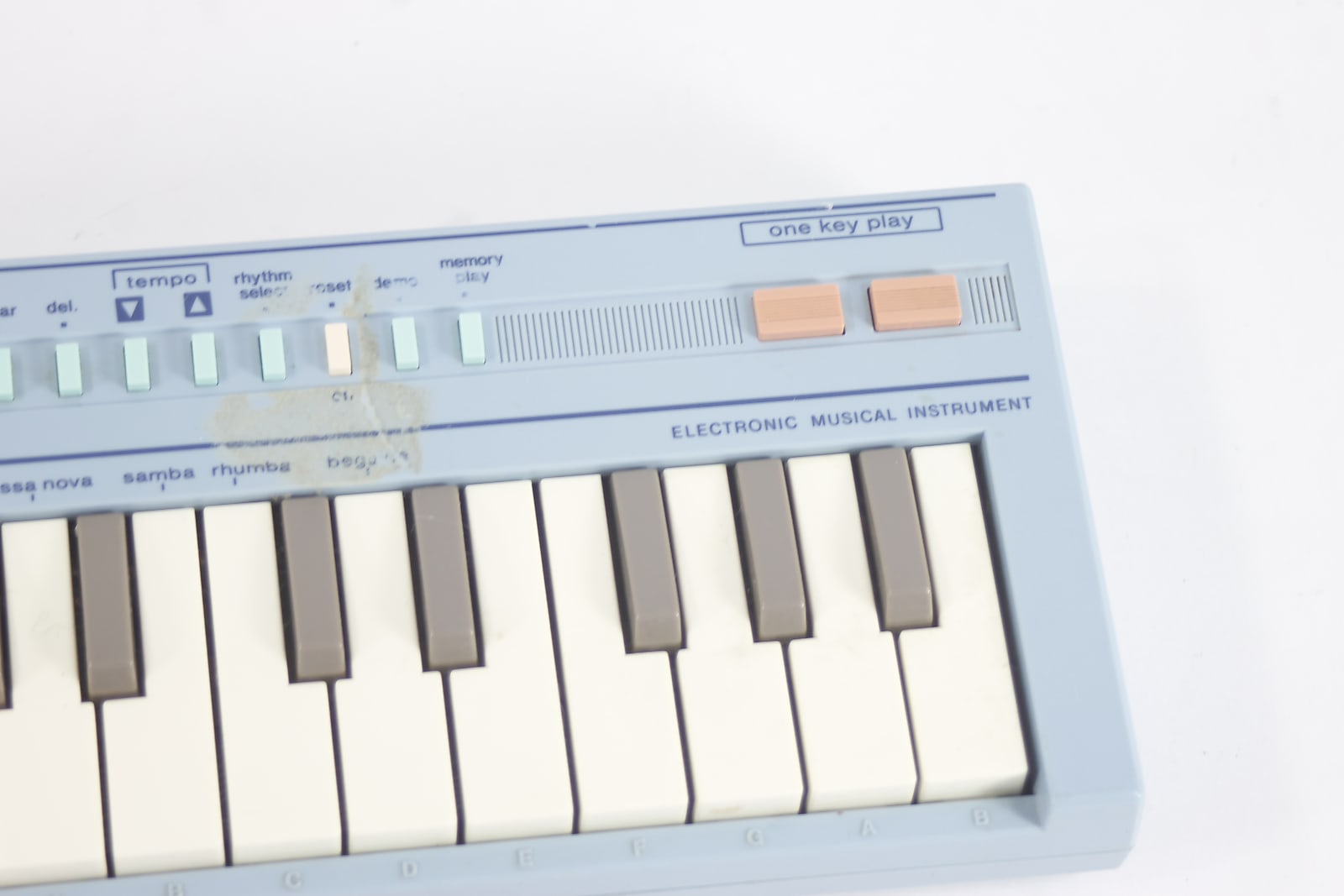 MATRIXSYNTH: Blue Casio PT-1 Keyboard Synthesizer by The Faint?