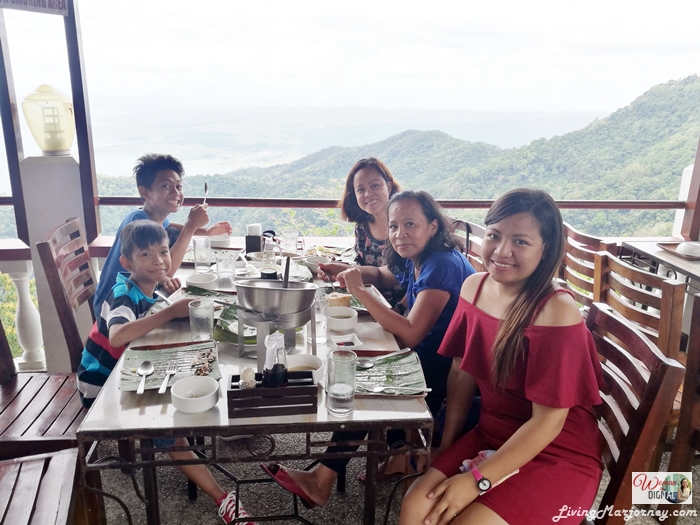 Woman In Digital Budget Family Staycation in Tagaytay and Batangas