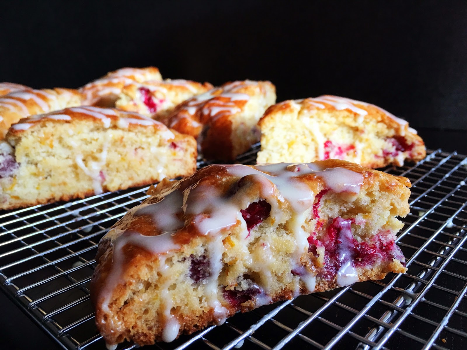 Fueling with Flavour Cranberry Orange Marmalade Scones