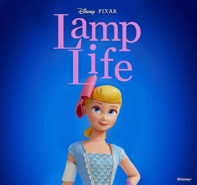 Lamp Life logo, Disney Plus, Toy Story 4, Bo Peep, PIxar, Review