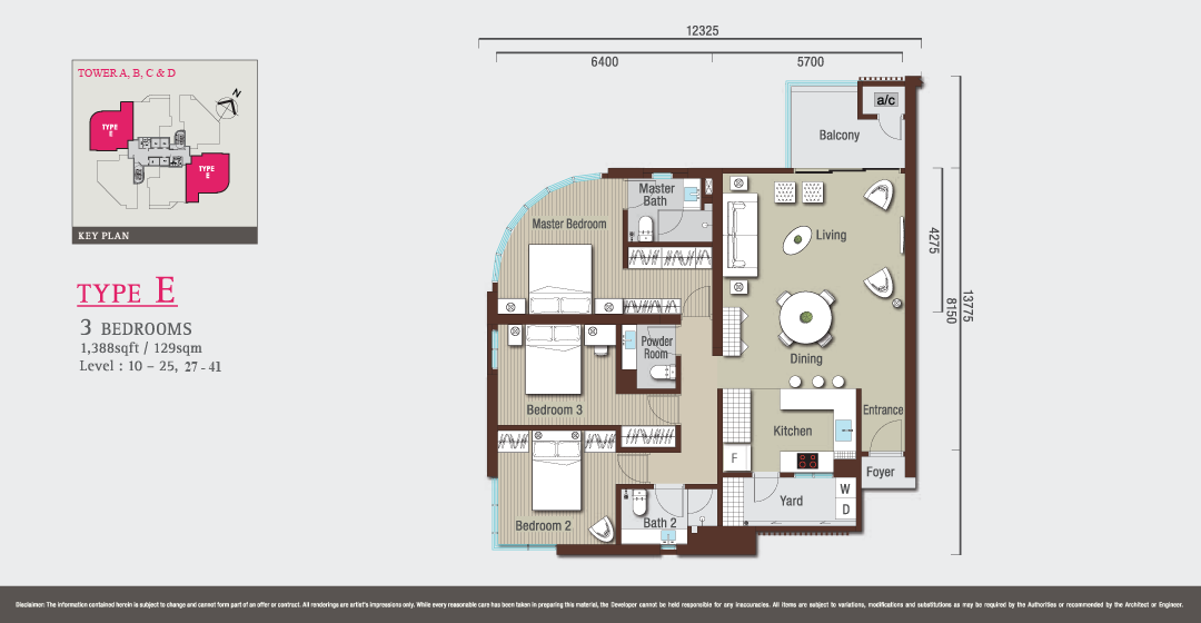 VIVO SoHo Suites & Residential Suites Floor Plan