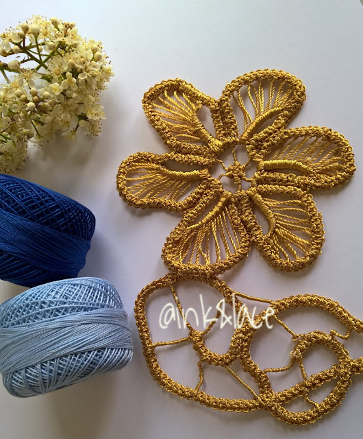 Romanian Point Lace Jewelry and Tutorial Designs by Lorena BaleaRaitz