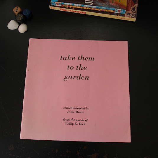 Programmheft von "Take Them to the Garden"
