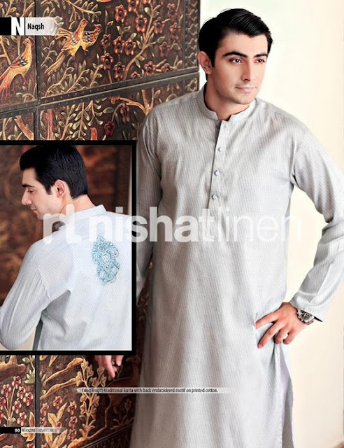 Naqsh By Nishat Men's Eid Collection 2013-14