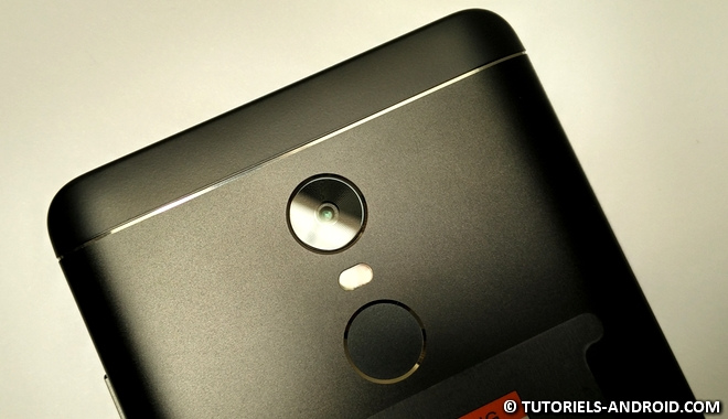 Face arrière Redmi Note 4X