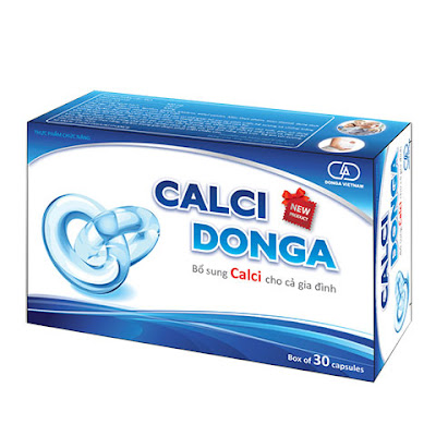 Calci DongA, bổ sung Canxi cho cả gia đình