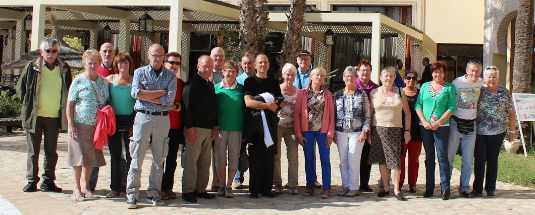 Groep  in hotel Hammamet