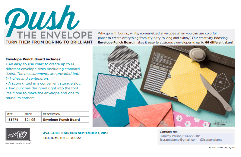 iScrapNStamp Stampin' Up! in Cardinal Push the Envelope A