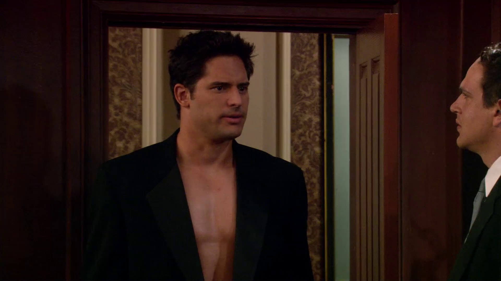Joe Manganiello How I Met Your Mother ausCAPS: Joe Manganiello shirtless in How I Met Your Mother 2-21