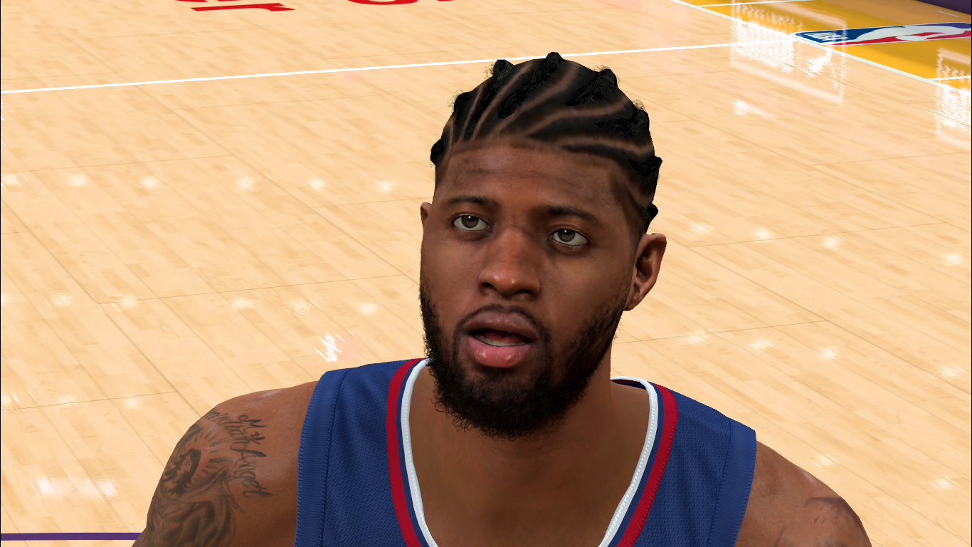 Paul George Cyberface Hair And Body Model Opening Night By Vindragon